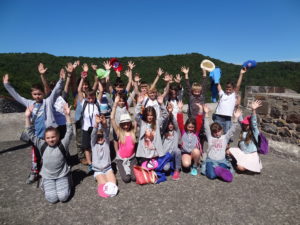 CM1-CM2 école Chambon-sur-Lac (lauréats 2017 K. Rossillon - visite château de Tournoel)