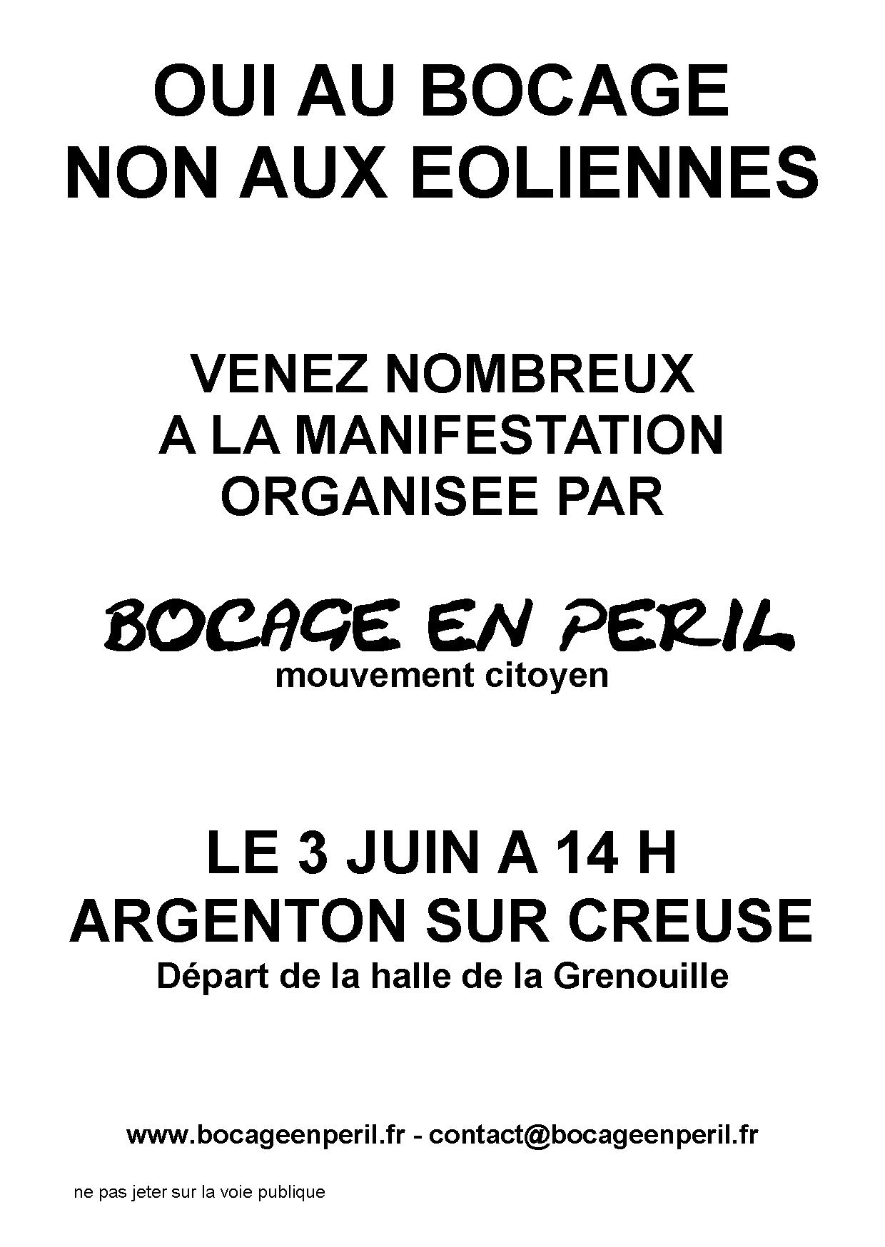 BOCAGE EN PERIL - TRACT-1