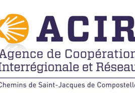 logo acir compostelle 20 ans des chemins de saint-jacques