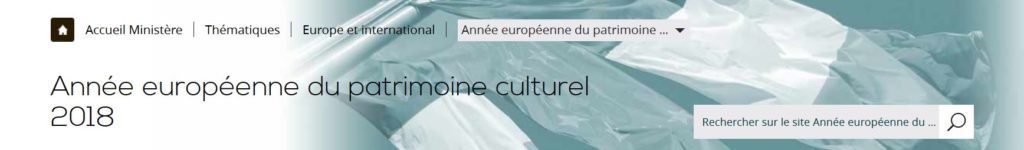 année européenne du patrimoine culturel labellisation projets