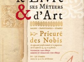 Affiche salon du livre Montreuil Bellay