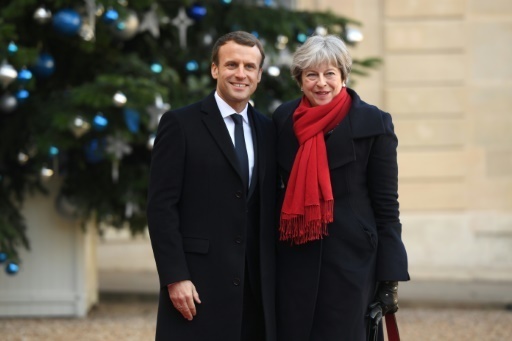 macron theresa may