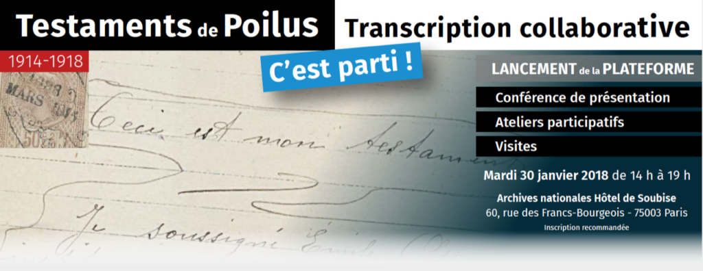 transcription collaborative poilus